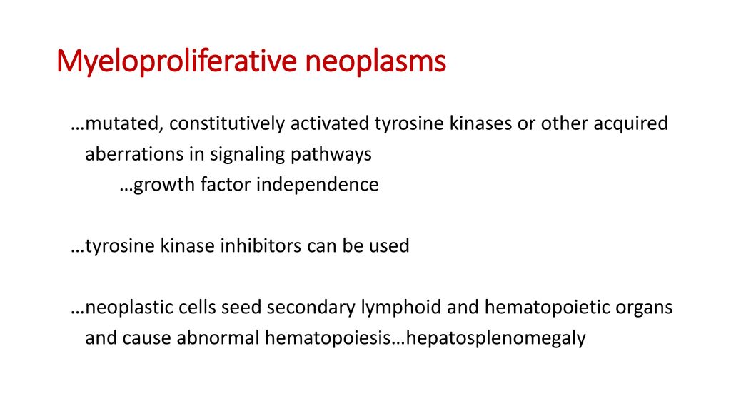 Myelodysplastic Syndrome Mds Myeloproliferative Neoplasms Ppt